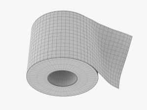 Toilet Paper Single Roll Modèle 3D