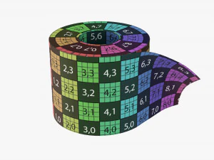 Toilet Paper Single Roll 3D Model