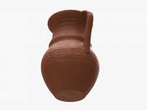 Vintage Ceramic Jug Large Model 3D