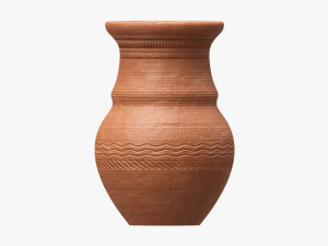 Vintage Ceramic Jug Large Model 3D