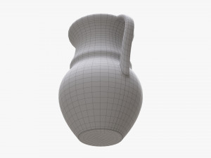 Vintage Ceramic Jug Large Model 3D