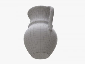 Vintage Ceramic Jug Large 3D Model
