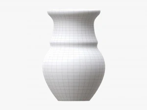 Vintage Ceramic Jug Large 3D Model