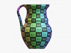 Vintage Ceramic Jug Large Model 3D