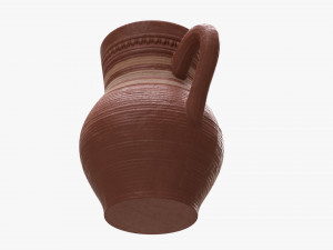 Vintage Ceramic Jug Medium Model 3D