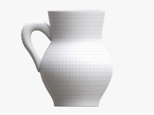 Vintage Ceramic Jug Medium Model 3D