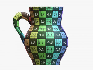 Vintage Ceramic Jug Medium Model 3D