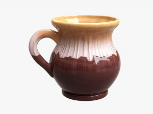 Vintage Ceramic Jug Small 3D Model