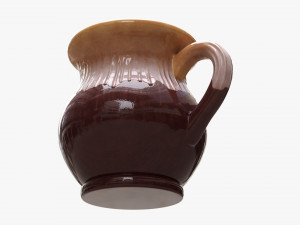 Vintage Ceramic Jug Small Model 3D