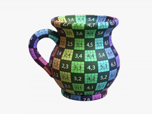 Vintage Ceramic Jug Small Model 3D