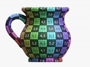 Vintage Ceramic Jug Small Model 3D