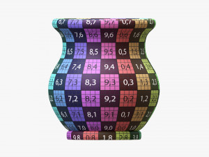 Vintage Ceramic Jug Small Model 3D