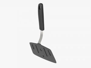 Wide Slotted Turner 3D Model