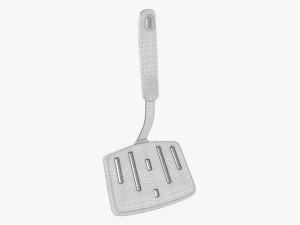 Wide Slotted Turner 3D Model