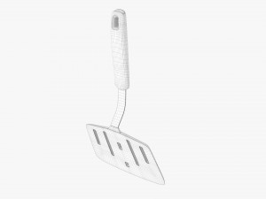 Wide Slotted Turner 3D Model