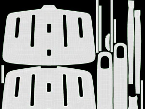 Wide Slotted Turner 3D Model