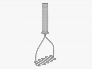 Wire Potato Masher 3D Model
