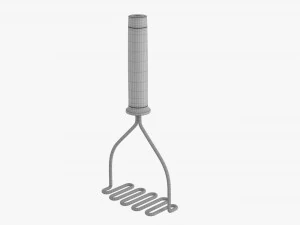 Wire Potato Masher 3D Model