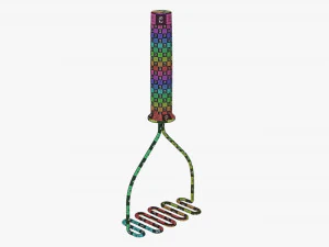 Wire Potato Masher 3D Model