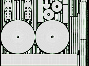 Acoustic Drum Set 3D Модель