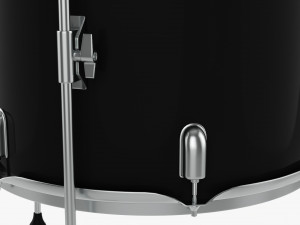 Acoustic Floor Tom Drum Modelo 3D