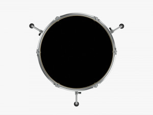 Acoustic Floor Tom Drum Modelo 3D