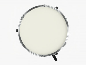 Acoustic Snare Drum On Stand 3D Model