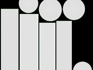 Acoustic Tom-Tom Drum Set 3Dモデル