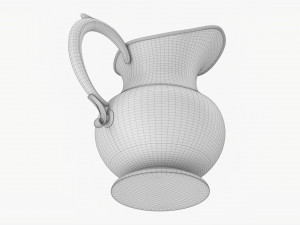 Antique Metal Jug Modelo 3D