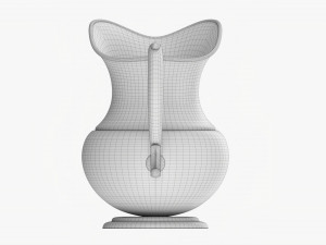 Antique Metal Jug Modelo 3D