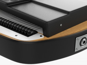 Autoharp Music Instrument 3D Model