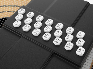 Autoharp Music Instrument 3D Model