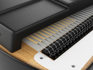 Autoharp Music Instrument 3D Model