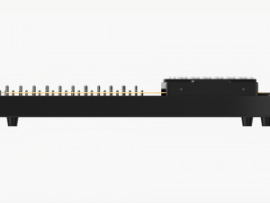 Autoharp Music Instrument 3D Model
