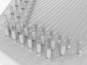 Autoharp Music Instrument 3D Model
