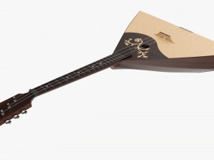 Balalaika 3-Strings 01 3D 모델