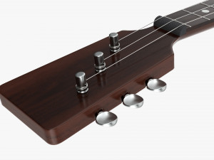 Balalaika 3-Strings 01 3D 모델