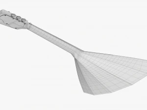Balalaika 3 corde 01 Modello 3D