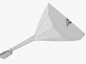 Balalaika 3 corde 01 Modello 3D