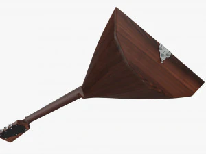 Balalaika 3 corde 02 Modello 3D