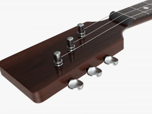 Balalaika 3 corde 02 Modello 3D