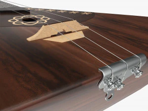 Balalaika 3 corde 02 Modello 3D