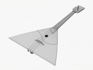 Balalaika 3-Strings 02 3D Model