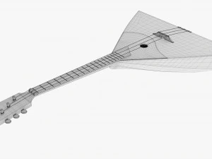 Balalaika 3 corde 02 Modello 3D