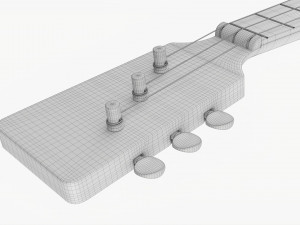 Balalaika 3-Strings 02 3D Model