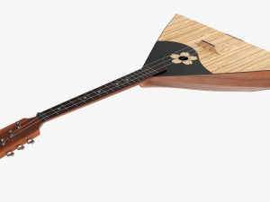 Balalaika 3-Strings 03 3D Модель