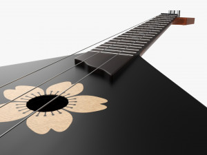 Balalaika 3-Strings 03 3D Модель