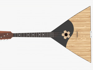 Balalaika 3-Strings 03 3D Модель