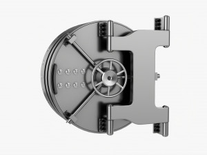 Bank Vault Door 3D Модель