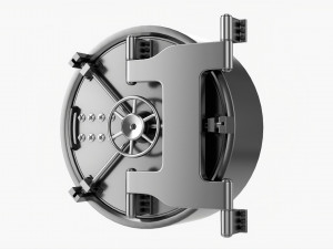 Bank Vault Door 3D Модель